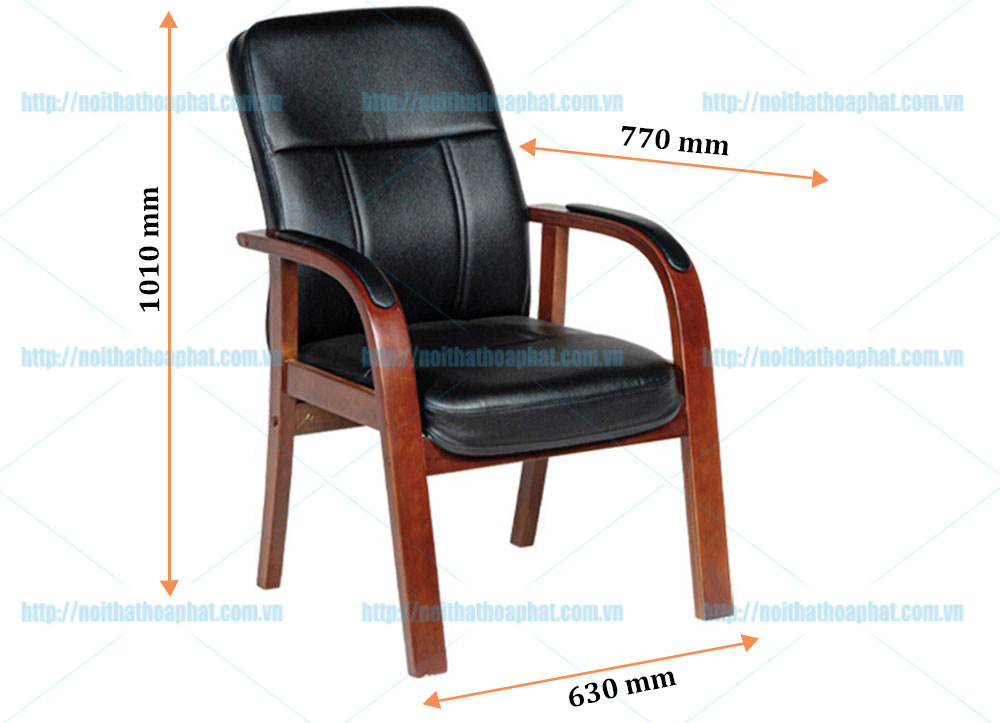 Ghế họp khung gỗ tự nhiên GH13 - ảnh 6