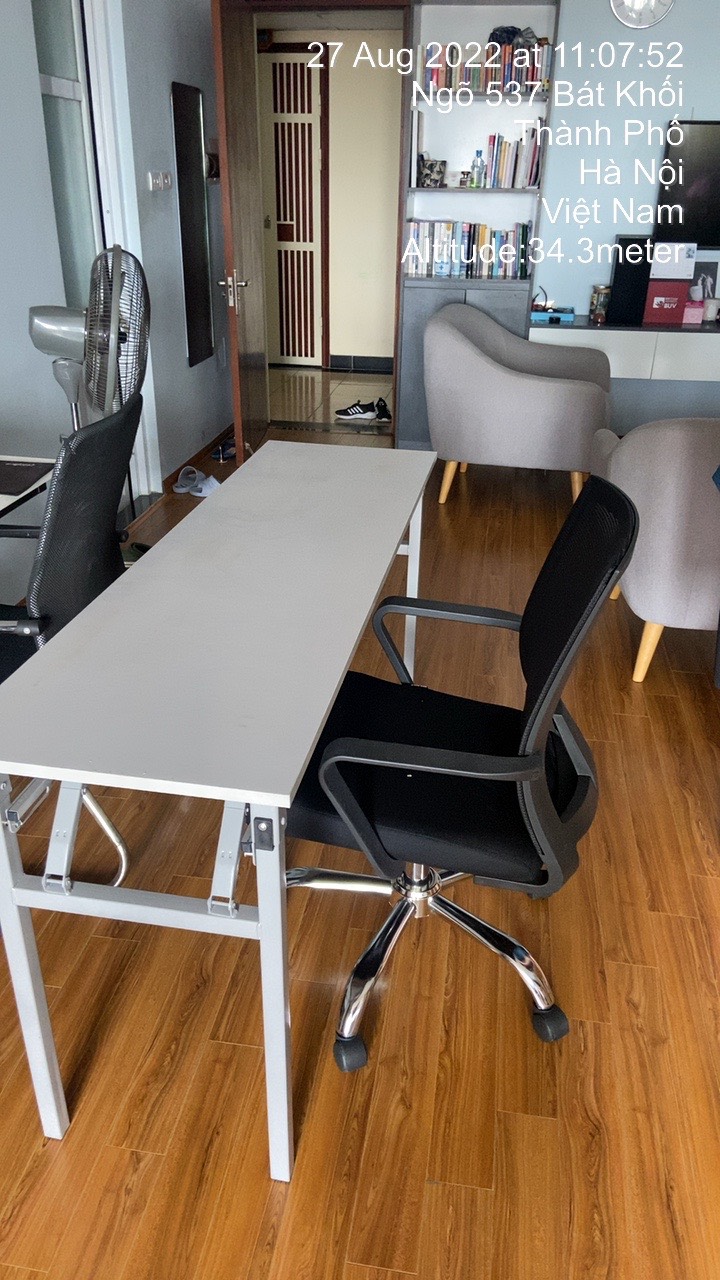 H&igrave;nh ảnh thực tế ghế lưới nh&acirc;n vi&ecirc;n GL117