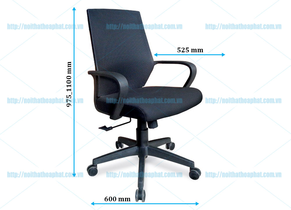 Ghế xoay luới Hòa Phát GL112 - ảnh 5
