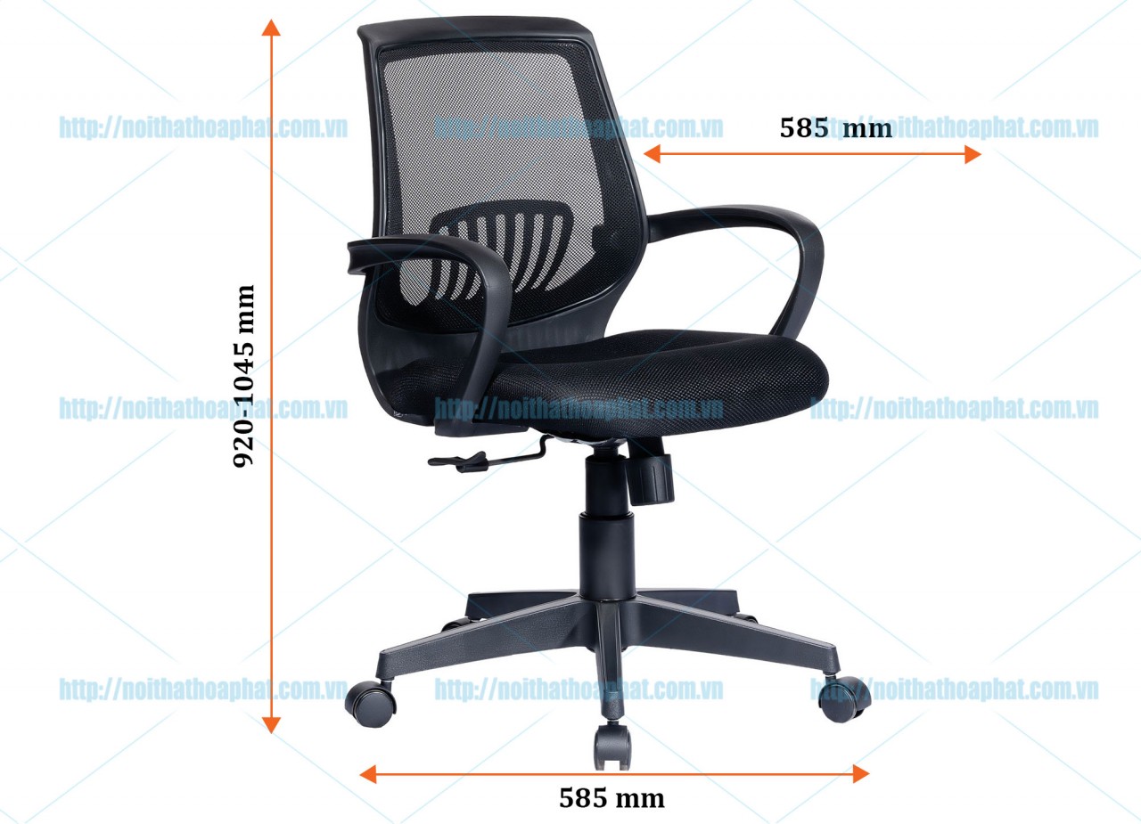 Ghế xoay lưới Hòa Phát GL110N - ảnh 4