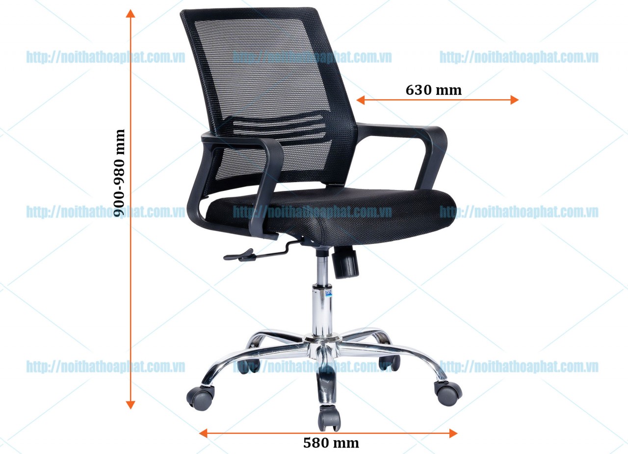 Ghế lưới văn phòng GL119R - ảnh 4