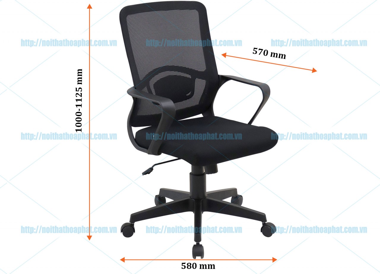 Ghế làm việc lưng lưới GL126 - ảnh 5