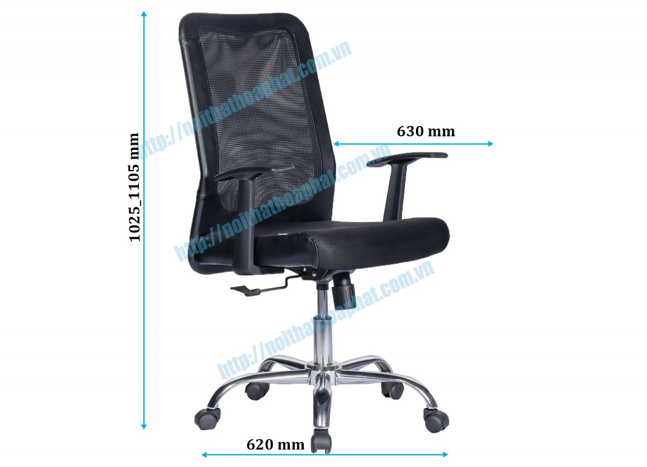 Ghế lưới lãnh đạo GL206 - ảnh 4