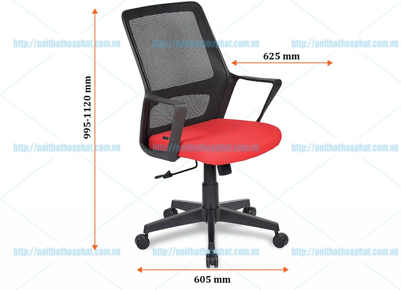 Ghế xoay lưới văn phòng GL208 - ảnh 5