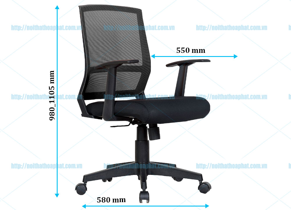 Ghế văn phòng Hòa Phát GL214 - ảnh 4