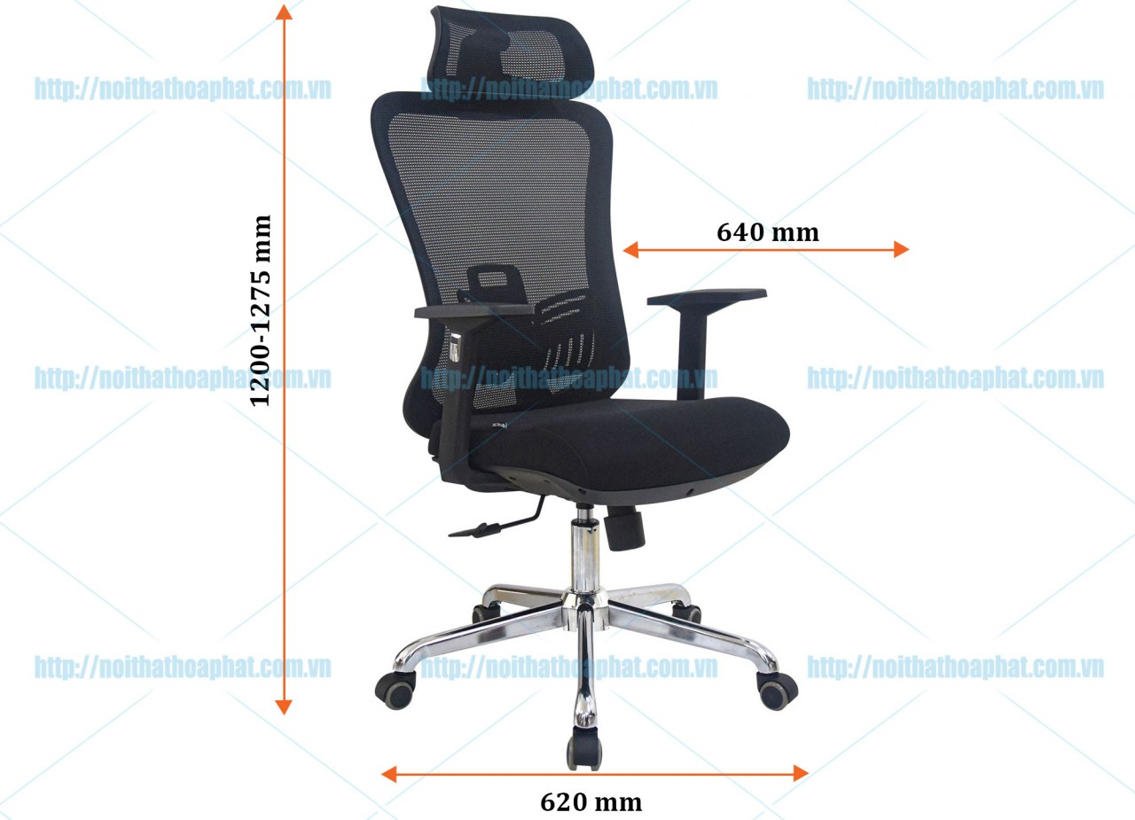 Ghế văn phòng lưới thoáng khí GL302 - ảnh 4
