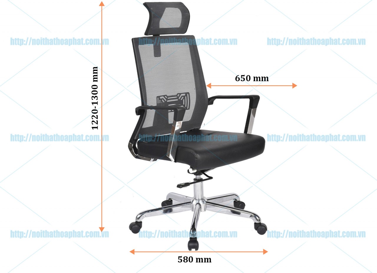 Ghế xoay lưới cao cấp GL315 - ảnh 4