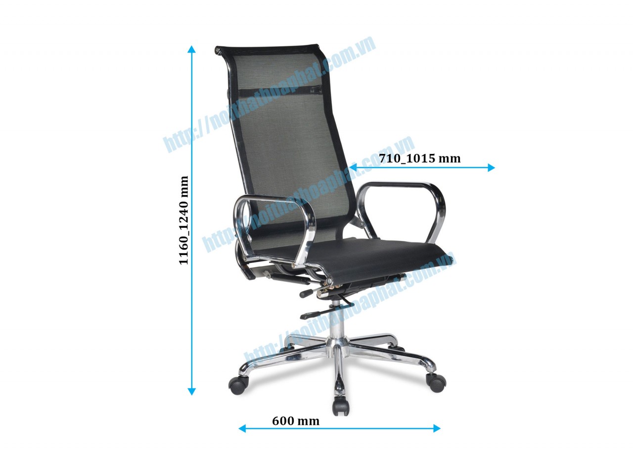 Ghế lưới xoay GL320 - ảnh 6