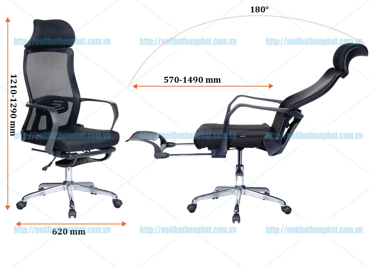 Ghế lưới lãnh đạo GL336 - ảnh 5