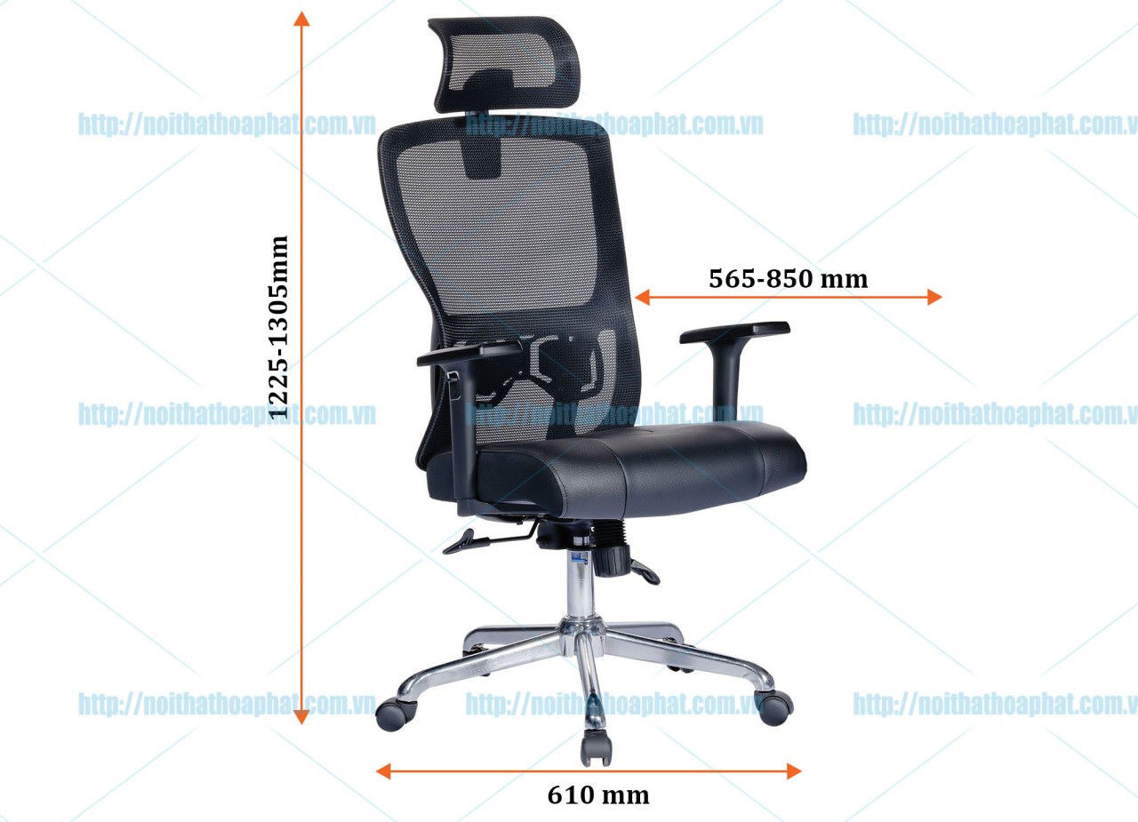 Ghế lưới lưng cao GL343 - ảnh 3