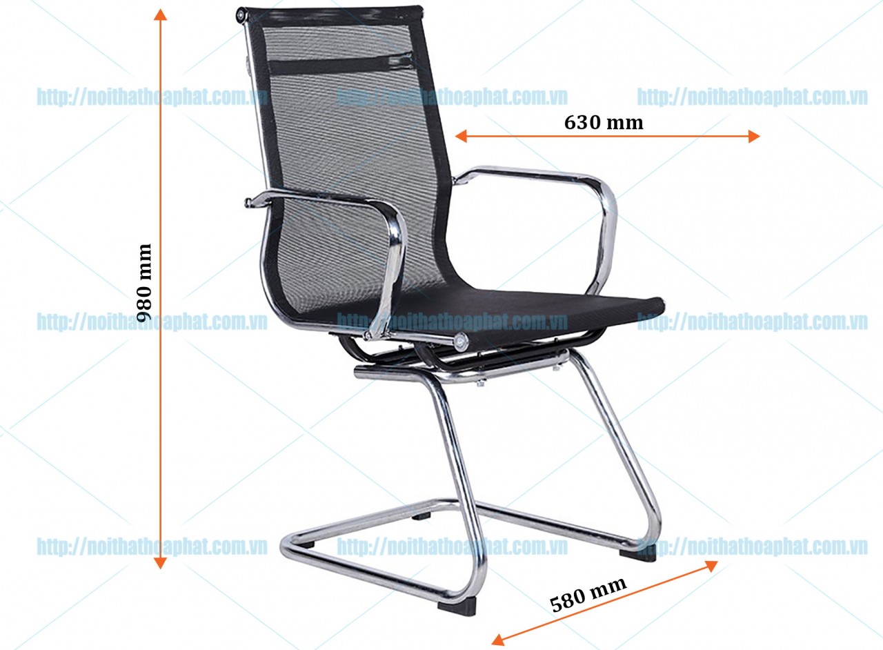 Ghế họp chân quỳ GL403 - ảnh 4