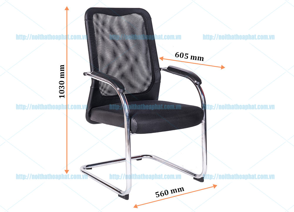 Ghế họp tựa lưới GL411 - ảnh 4