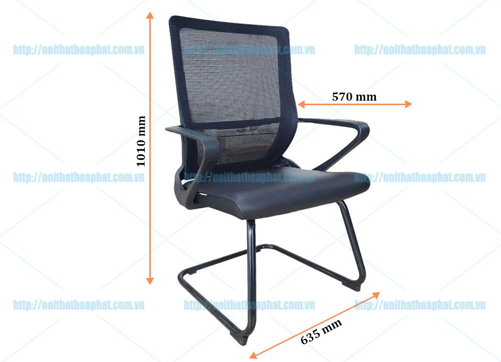 Ghế họp lưới cỡ lớn GL427 - ảnh 2