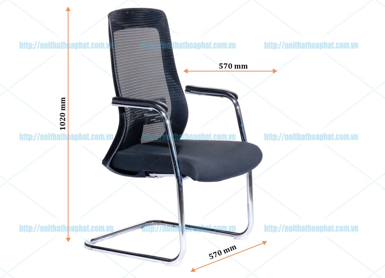 Ghế họp lưng lưới GL430 - ảnh 5