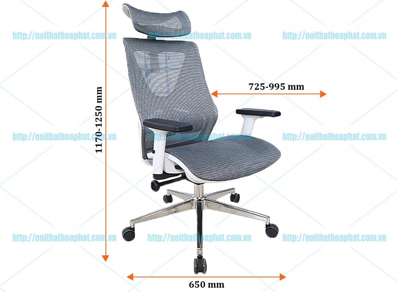 Ghế Công Thái Học GLE06 - ảnh 6