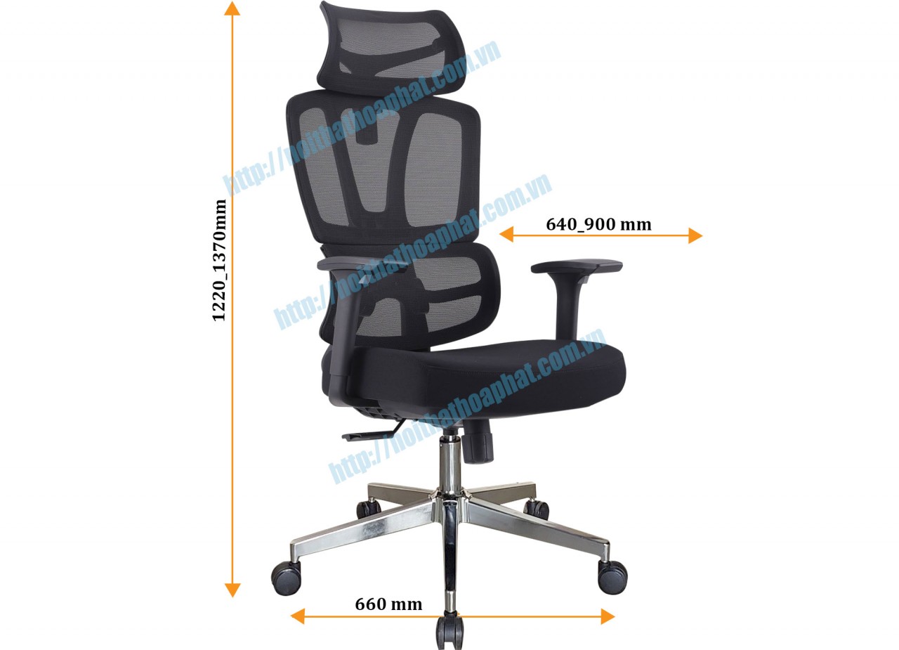 Ghế công thái học văn phòng GLE01 - ảnh 4