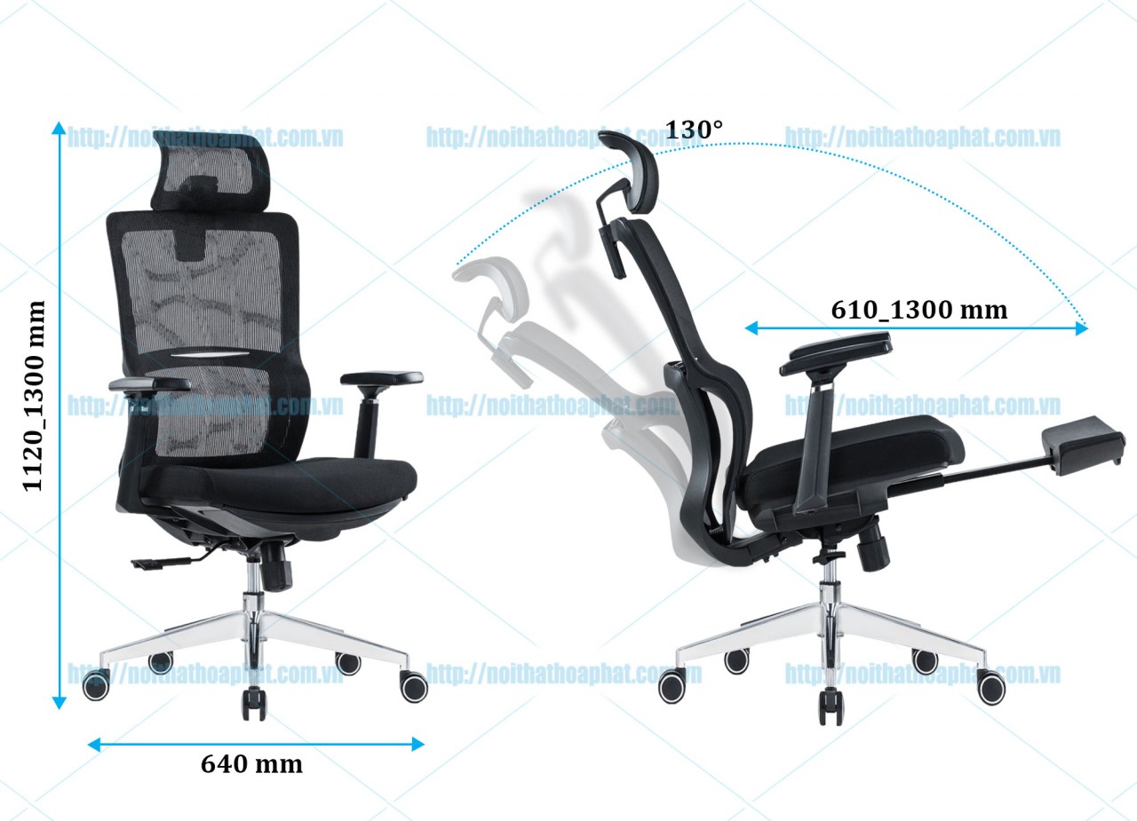 Ghế Công Thái Học GLE02 - ảnh 6