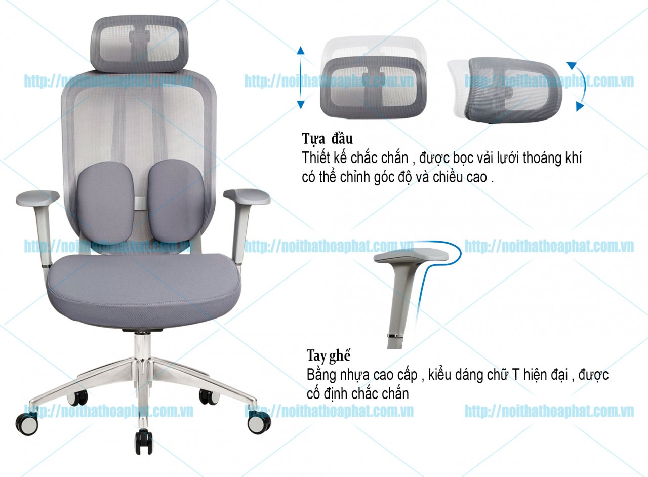 Ghế Công Thái Học GLE04-2 - ảnh 4