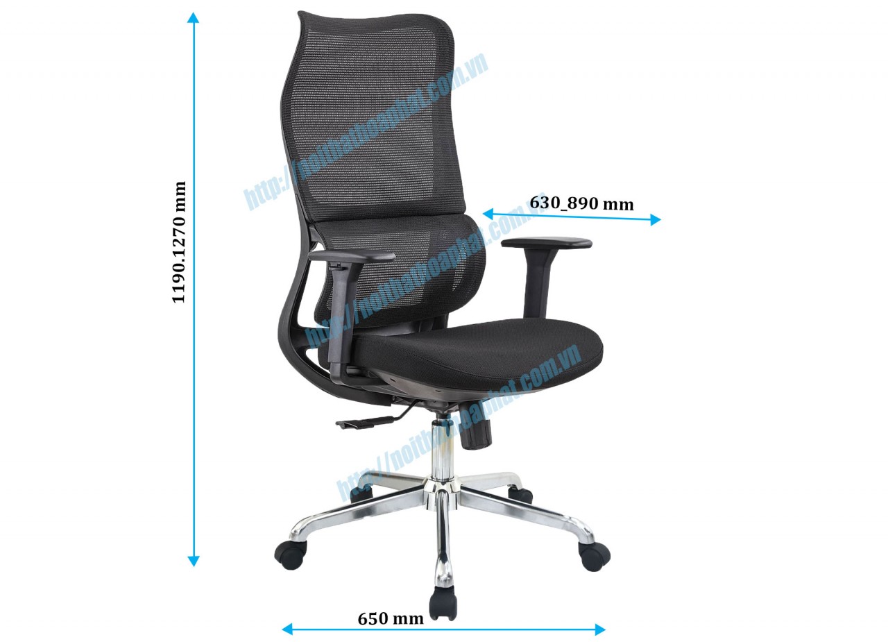 Ghế công thái học GLE08 - ảnh 4