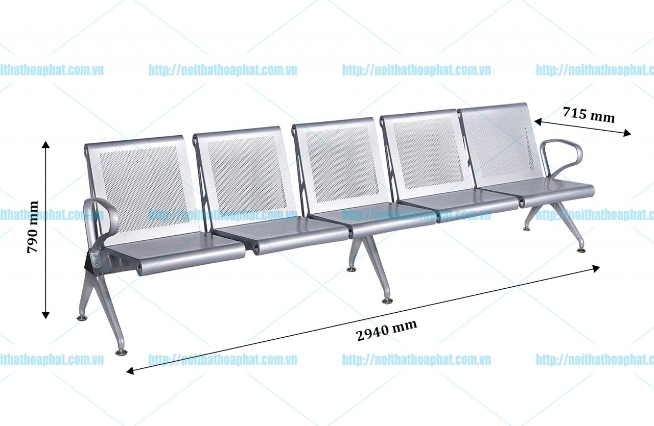 Ghế phòng chờ cao cấp GPC03-5 - ảnh 2