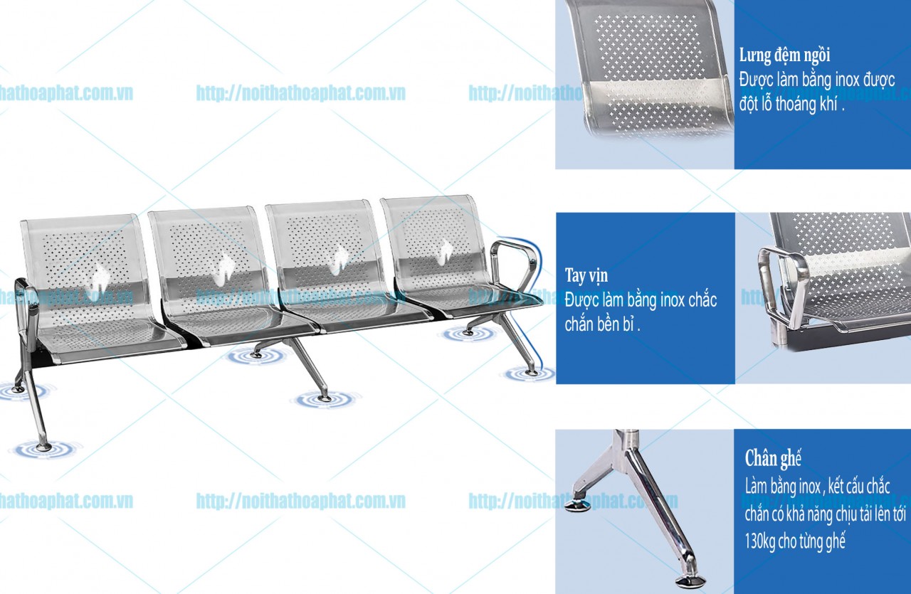 Ghế phòng chờ Hòa Phát GPC04I-4 - ảnh 4