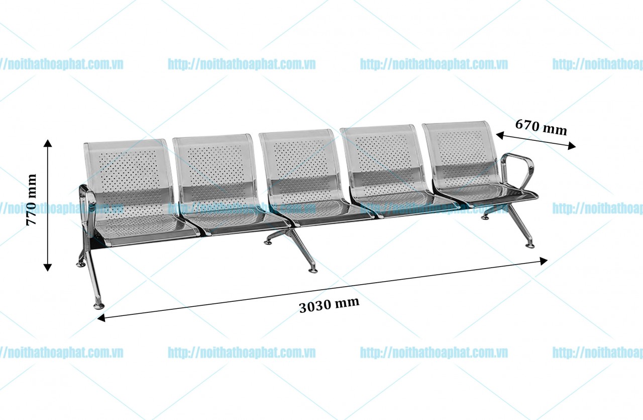 Ghế phòng chờ Hòa Phát GPC04I-5 - ảnh 3