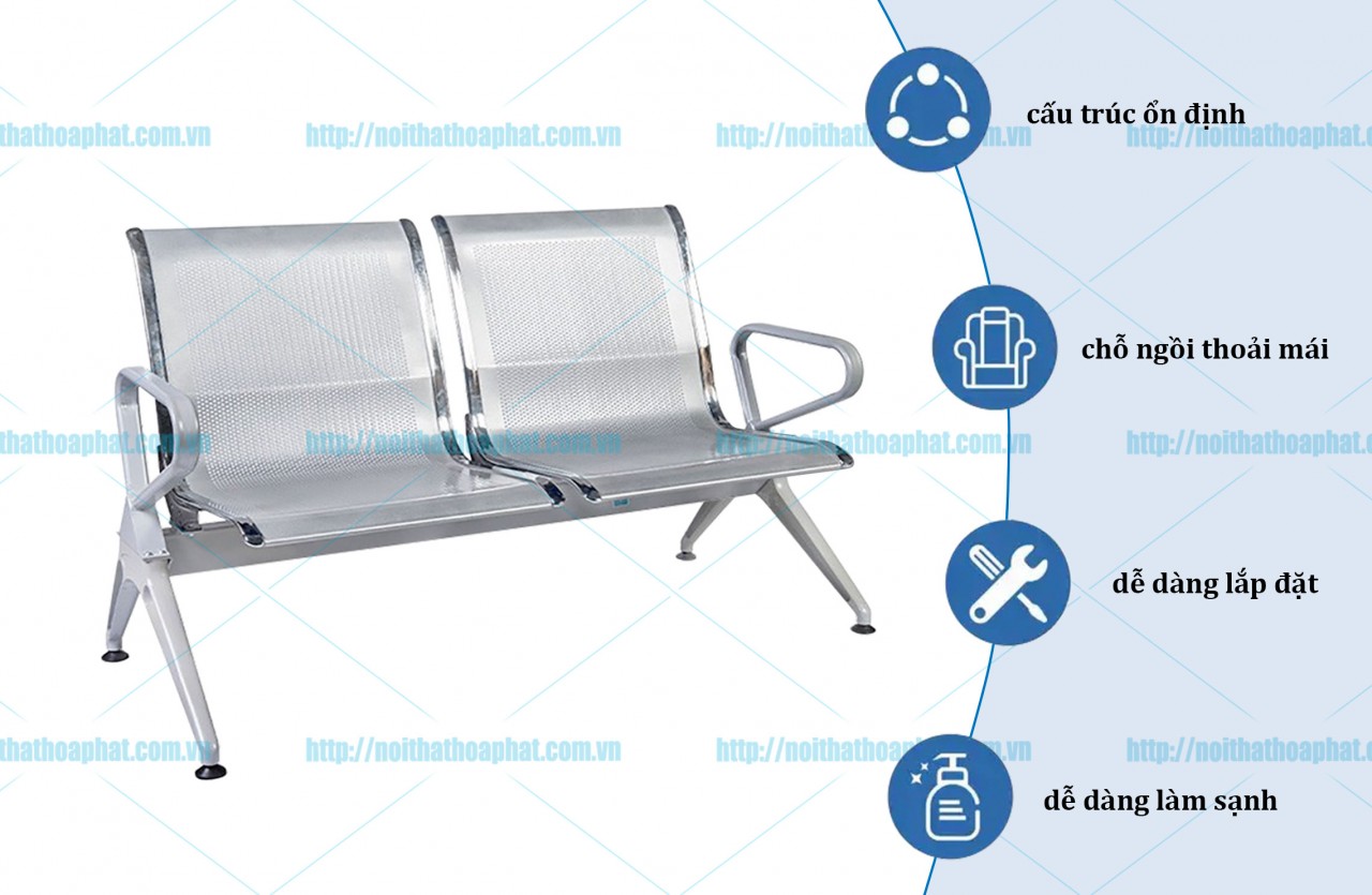Ghế băng chờ GPC06-2 - ảnh 2