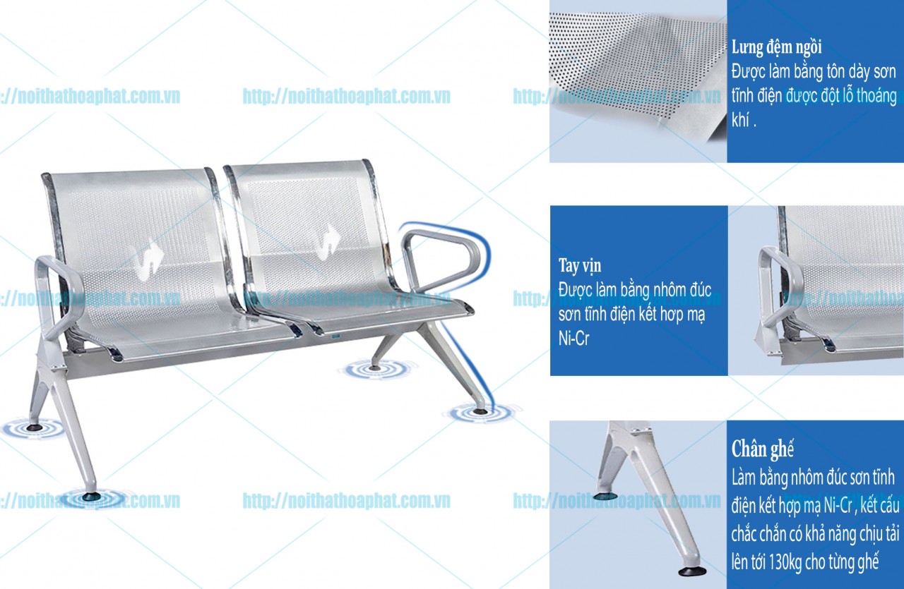 Ghế băng chờ GPC06-2 - ảnh 4
