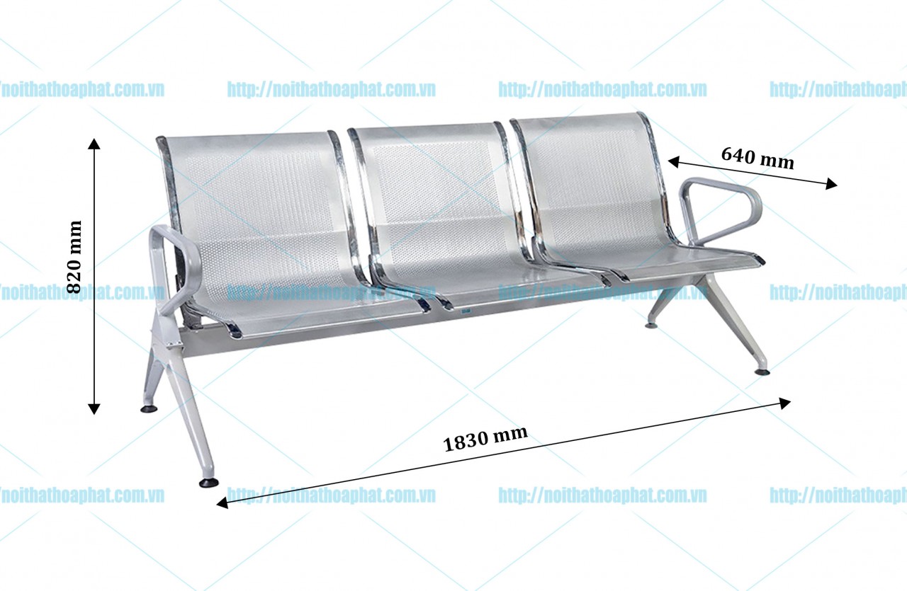 Ghế băng chờ Hòa Phát GPC06-3 - ảnh 3