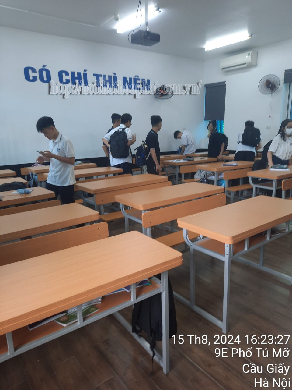 Hình ảnh thực tế bộ bàn ghế học sinh bán trú BBT101 Hình ảnh thực tế bộ bàn ghế học sinh bán trú BBT101