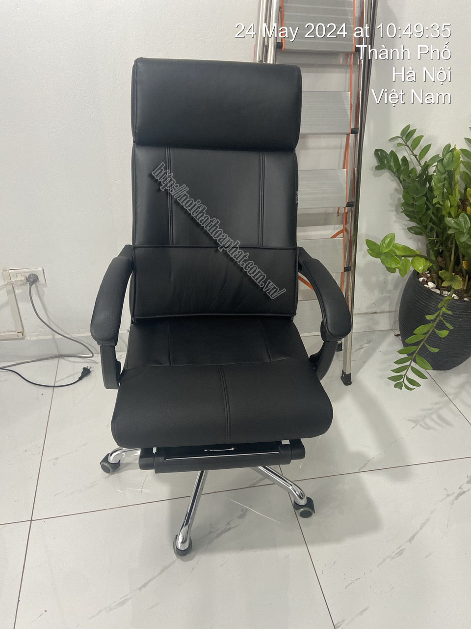 H&igrave;nh ảnh thực tế ghế da cao cấp SG931