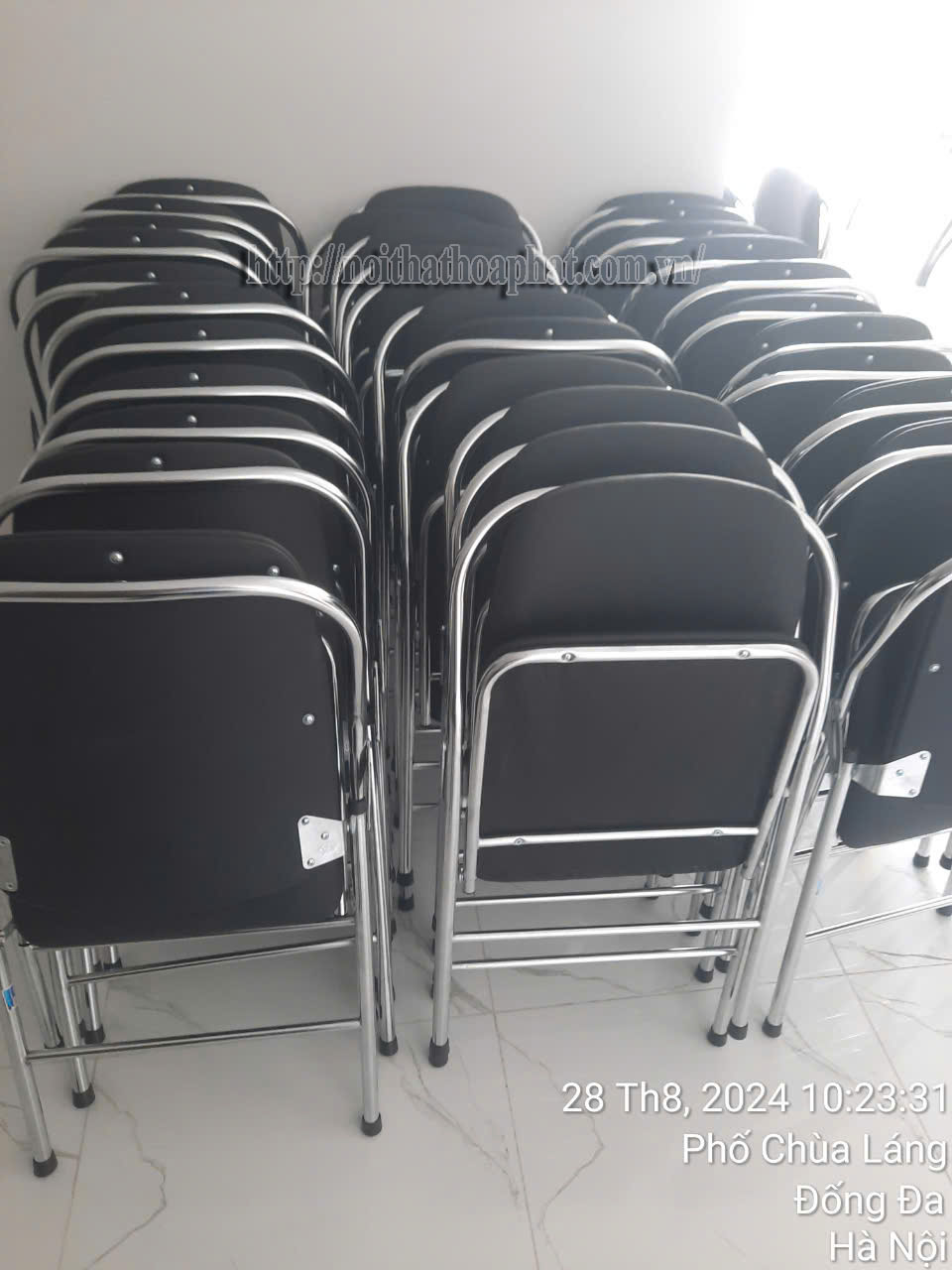Hình ảnh thực tế ghế gấp hòa phát G04 Hình ảnh thực tế ghế gấp hòa phát G04