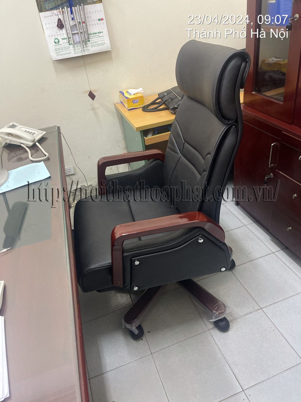 Hình ảnh thực tế ghế lãnh đạo da cao cấp TQ34 Hình ảnh thực tế ghế lãnh đạo da cao cấp TQ34