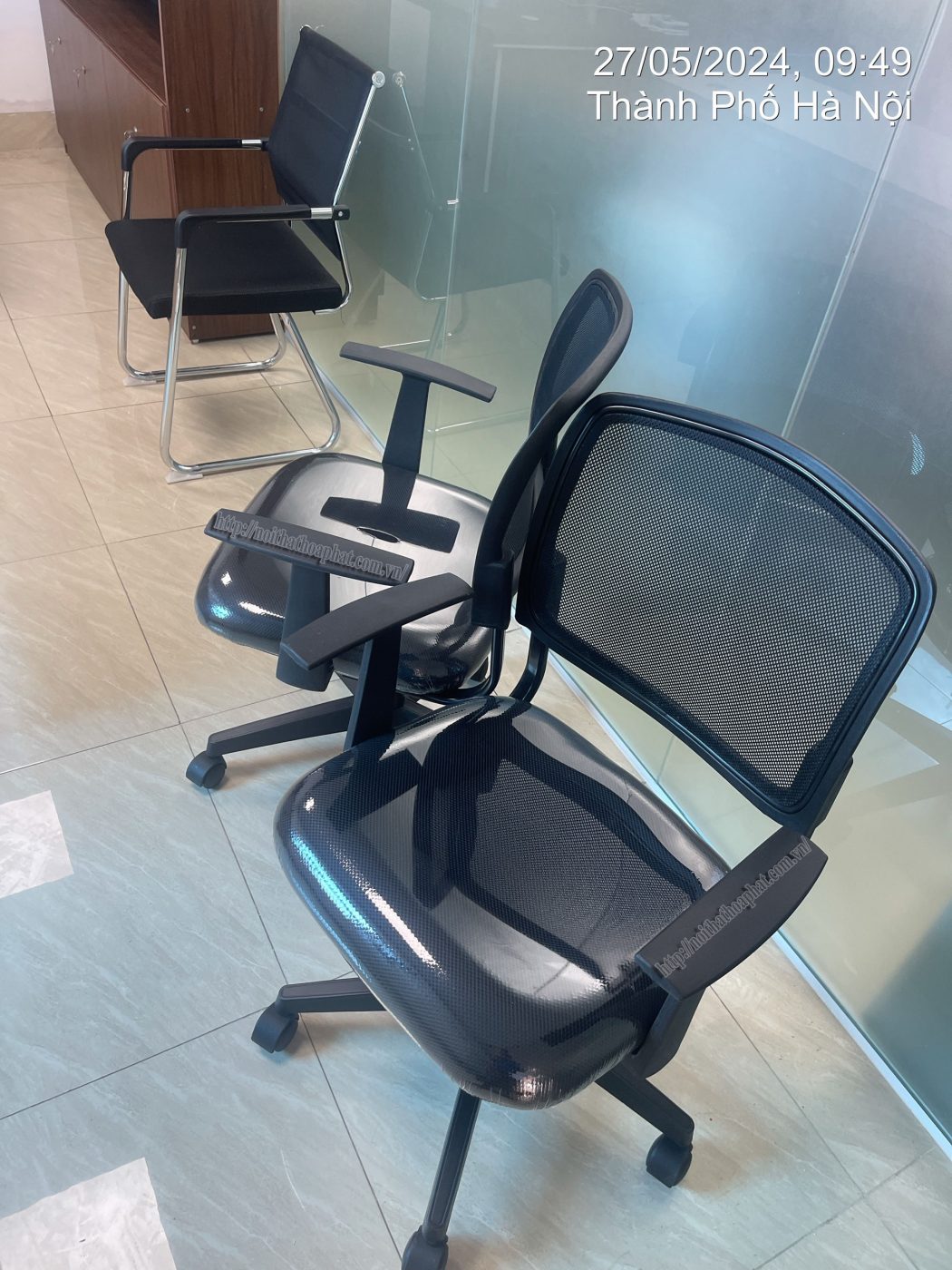 Hình ảnh thực tế ghế lưới cao cấp GL104 Hình ảnh thực tế ghế lưới cao cấp GL104