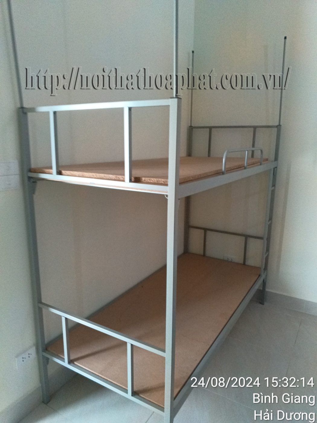 H&igrave;nh ảnh thực tế giường tầng H&ograve;a Ph&aacute;t GT40-1