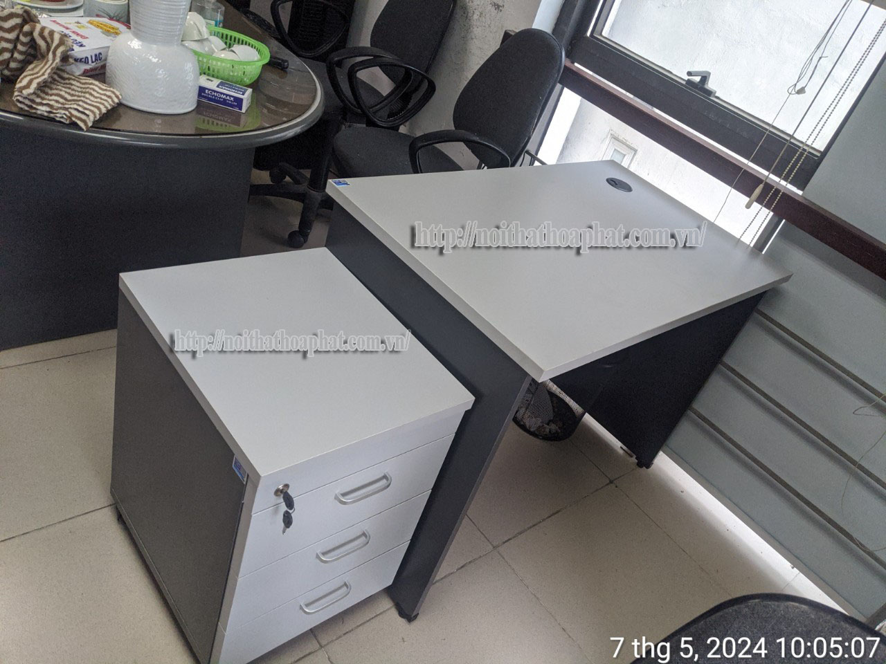 H&igrave;nh ảnh thực tế hộc di động 3 ngăn HPM3D