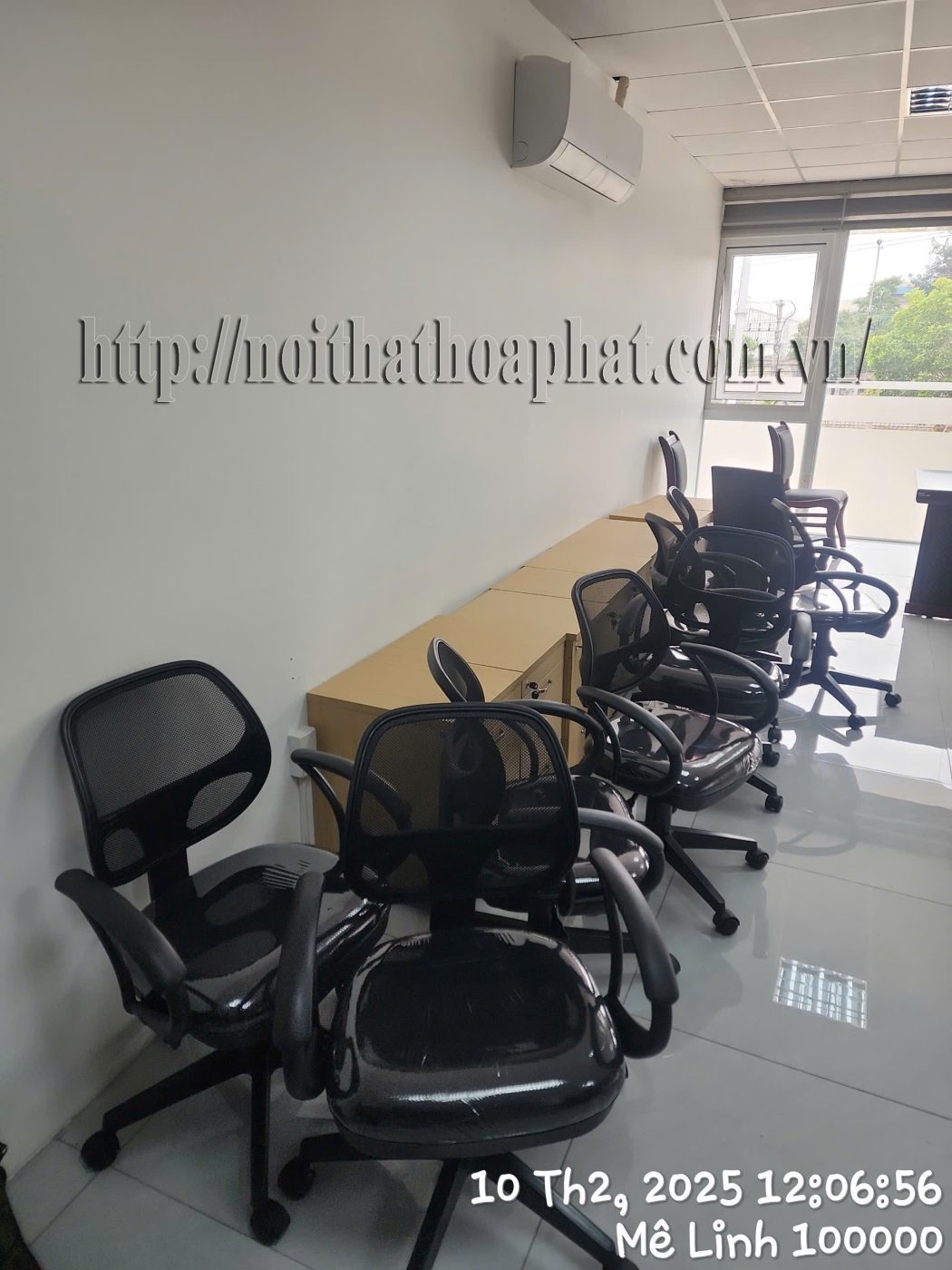 Hình ảnh thực tế ghế lưới văn phòng GL101-4 Hình ảnh thực tế ghế lưới văn phòng GL101-4