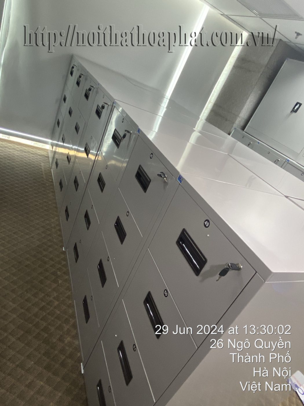Hình ảnh thực tế tủ file tài liệu 4 ngăn TU4F-3 Hình ảnh thực tế tủ file tài liệu 4 ngăn TU4F-3