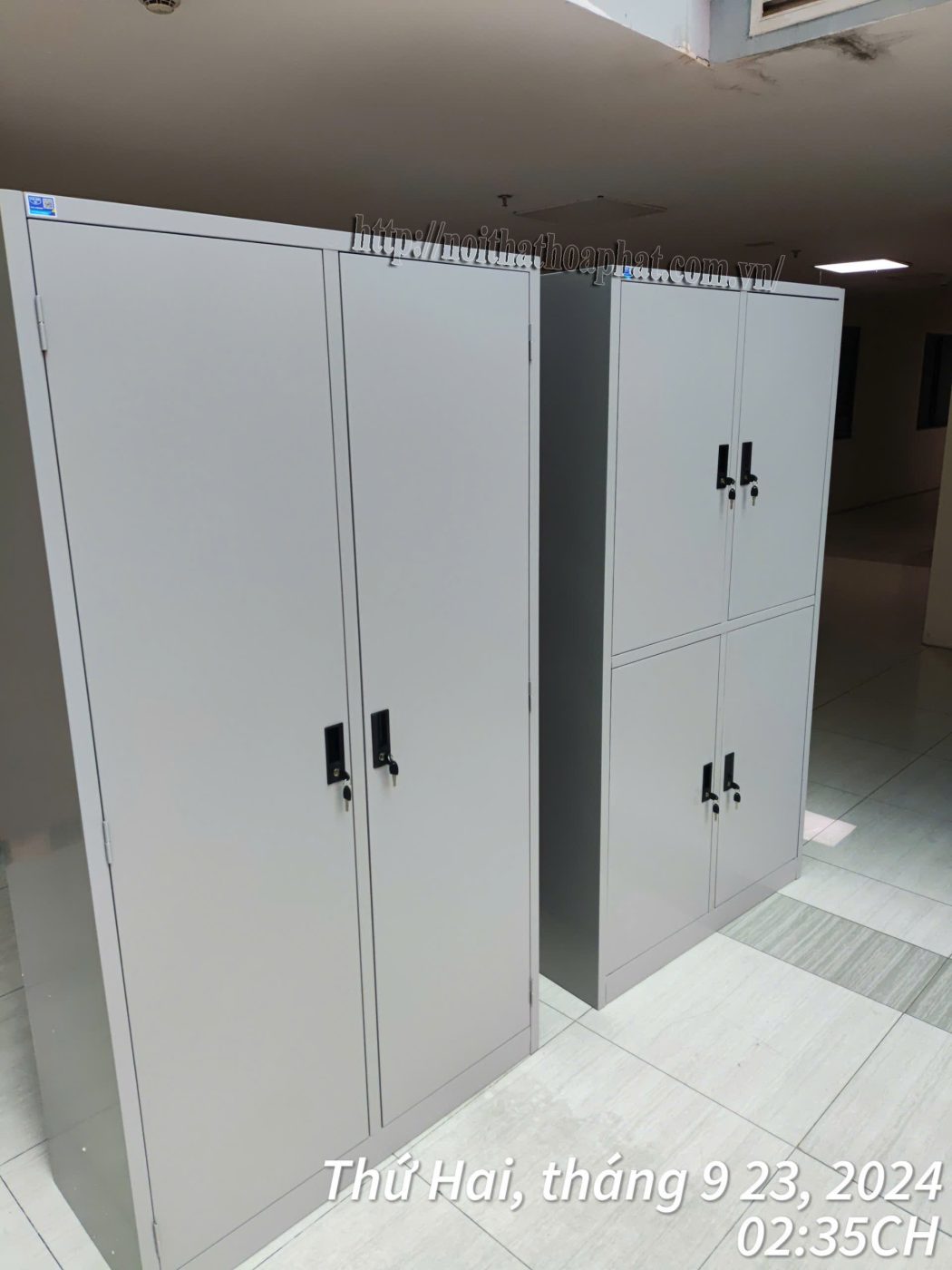 Hình ảnh thực tế tủ hồ sơ sắt sơn tĩnh điện Hòa Phát TU09K2-1 Hình ảnh thực tế tủ hồ sơ sắt sơn tĩnh điện Hòa Phát TU09K2-1