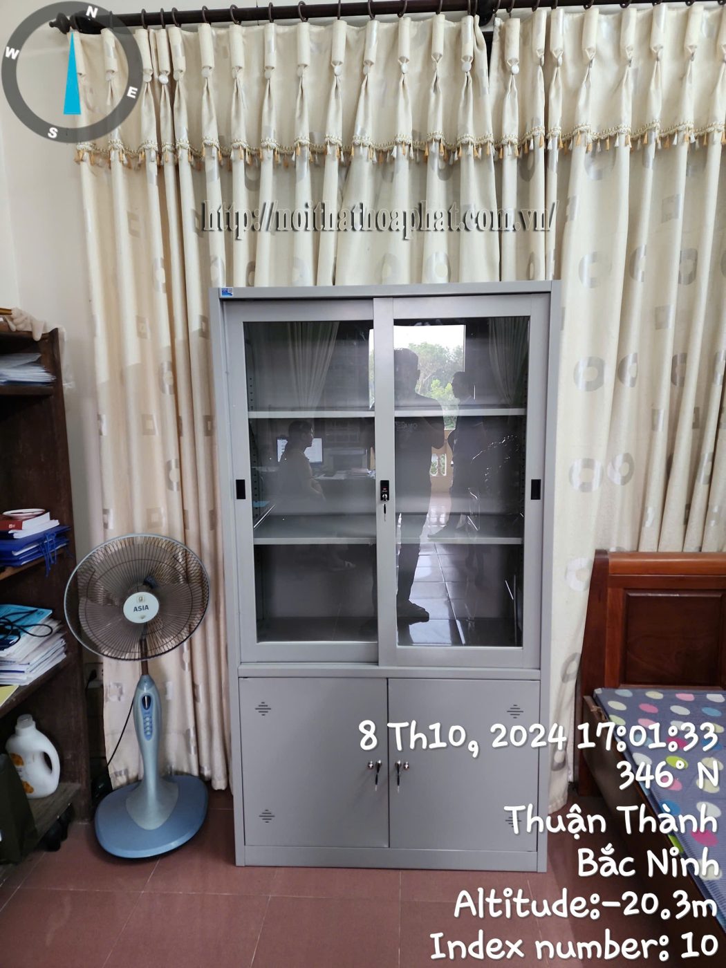 H&igrave;nh ảnh thực tế tủ hồ sơ TU09K3G-1