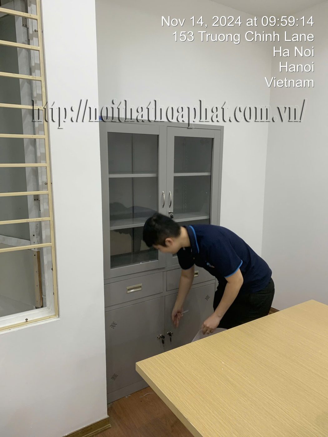 H&igrave;nh ảnh thực tế tủ hồ sơ TU09K3L-1
