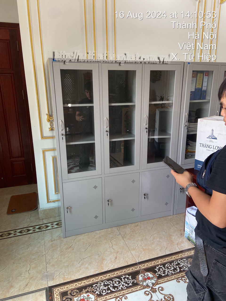 Hình ảnh thực tế tủ hồ sơ sắt TU09K7CK-1 Hình ảnh thực tế tủ hồ sơ sắt TU09K7CK-1