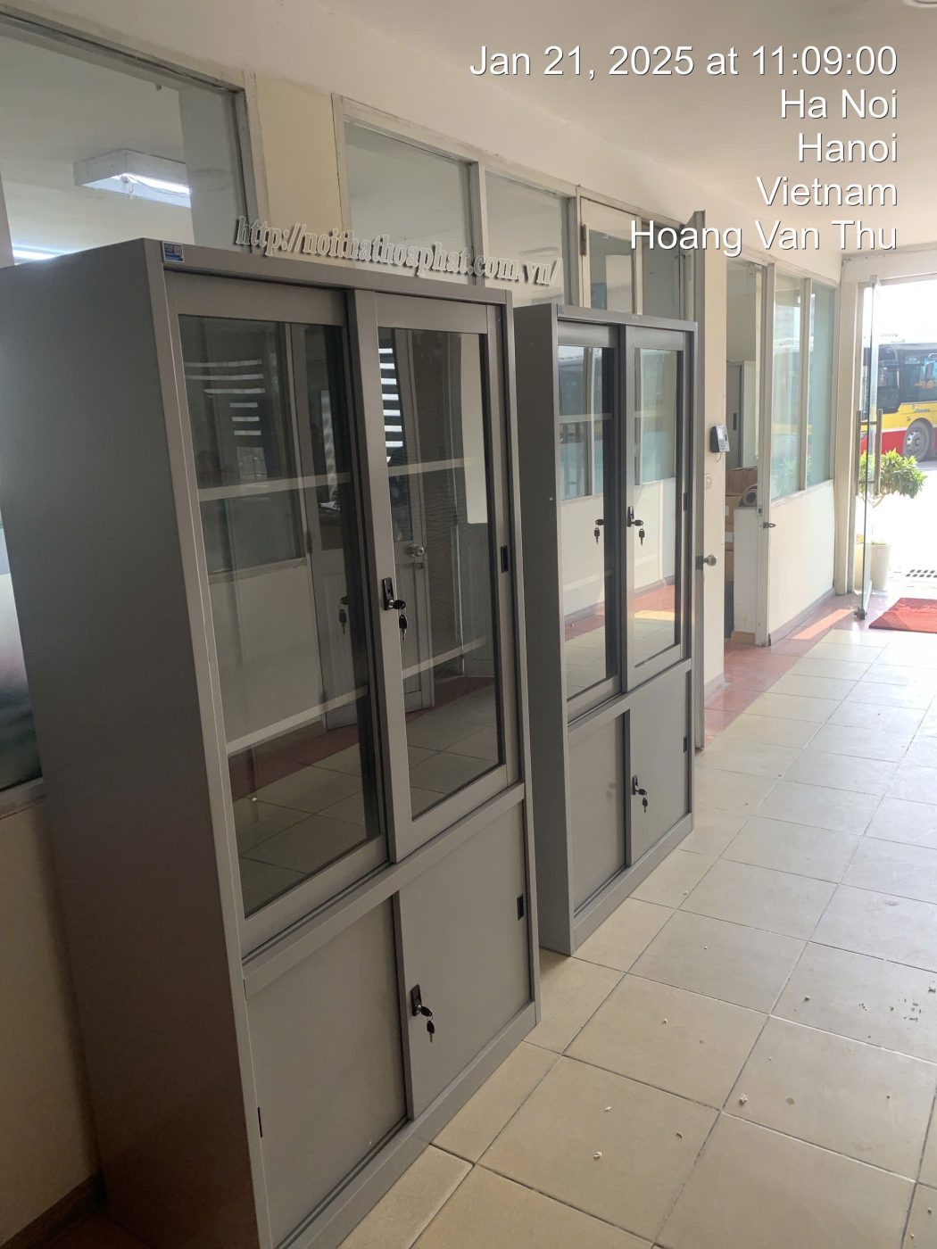 H&igrave;nh ảnh thực tế tủ hồ sơ sắt h&ograve;a ph&aacute;t TU09K3B-3