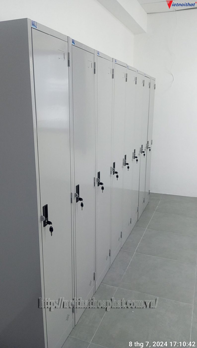 H&igrave;nh ảnh thực tế tủ sắt locker TU981-1