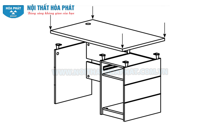Hướng dẫn lắp đặt b&agrave;n HR120SHL, HR120HL, HR140HL