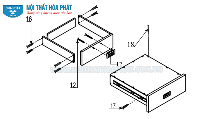 Hướng dẫn lắp đặt b&agrave;n HR120SHL, HR120HL, HR140HL