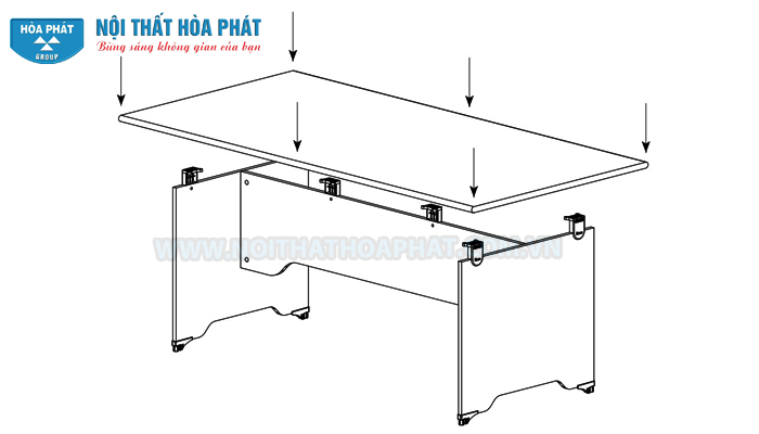 Hướng dẫn lắp đặt bàn họp NTH2010 Hướng dẫn lắp đặt bàn họp NTH2010