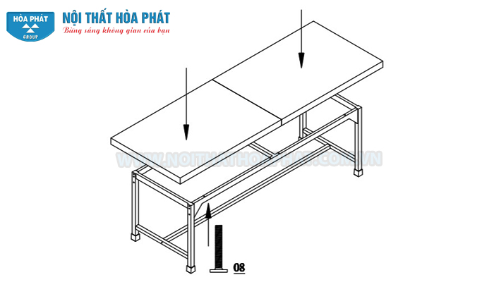 lắp đệm bàn siêu âm BSA01 lắp đệm bàn siêu âm BSA01