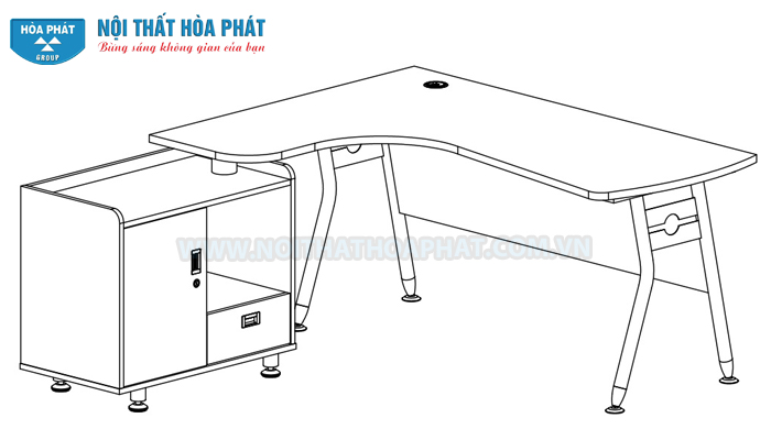 Hướng dẫn lắp đặt b&agrave;n trưởng ph&ograve;ng HR160C1