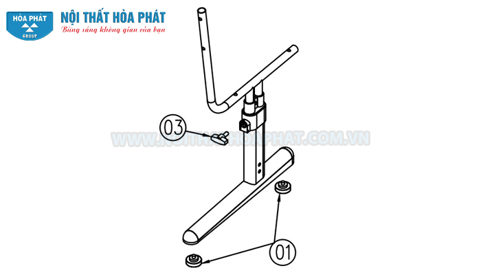 Hướng dẫn lắp đặt bộ b&agrave;n học sinh BHS20, GHS20